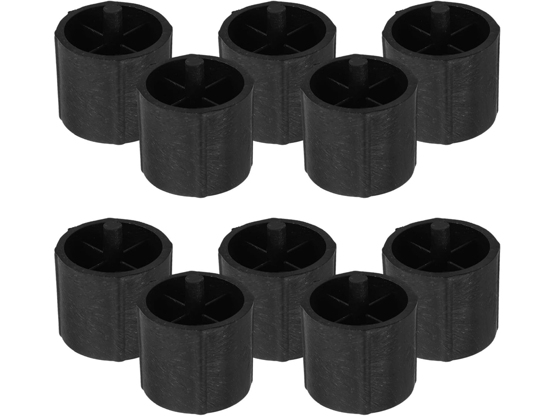 Kit Com 10 Rolos De Fita Adesiva Plástica De Reposição