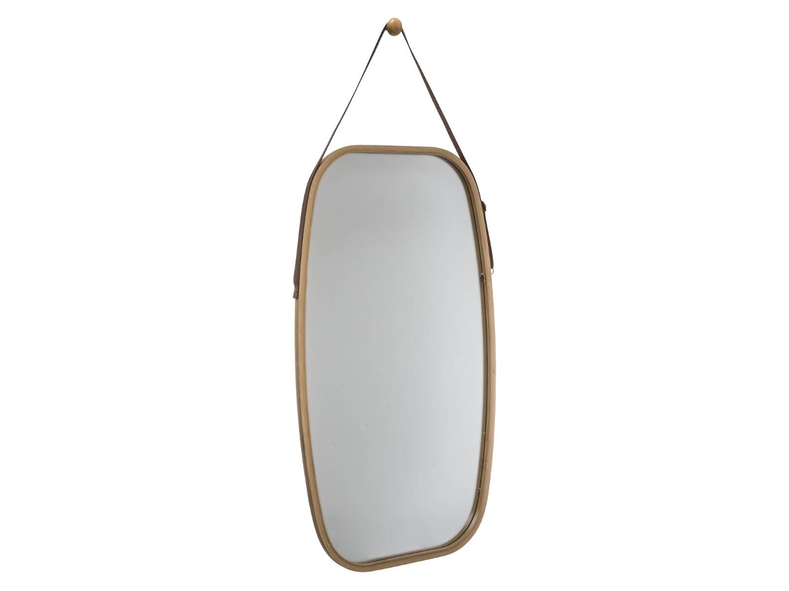 Espelho Oval Com Cinta De Couro 77X43Cm 5 FIVE SIMPLY SMART