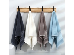 Toalhas de Algodão Macias e Superabsorventes Pacote com 4, 33*74cm para Banheiro AQUAFORGE