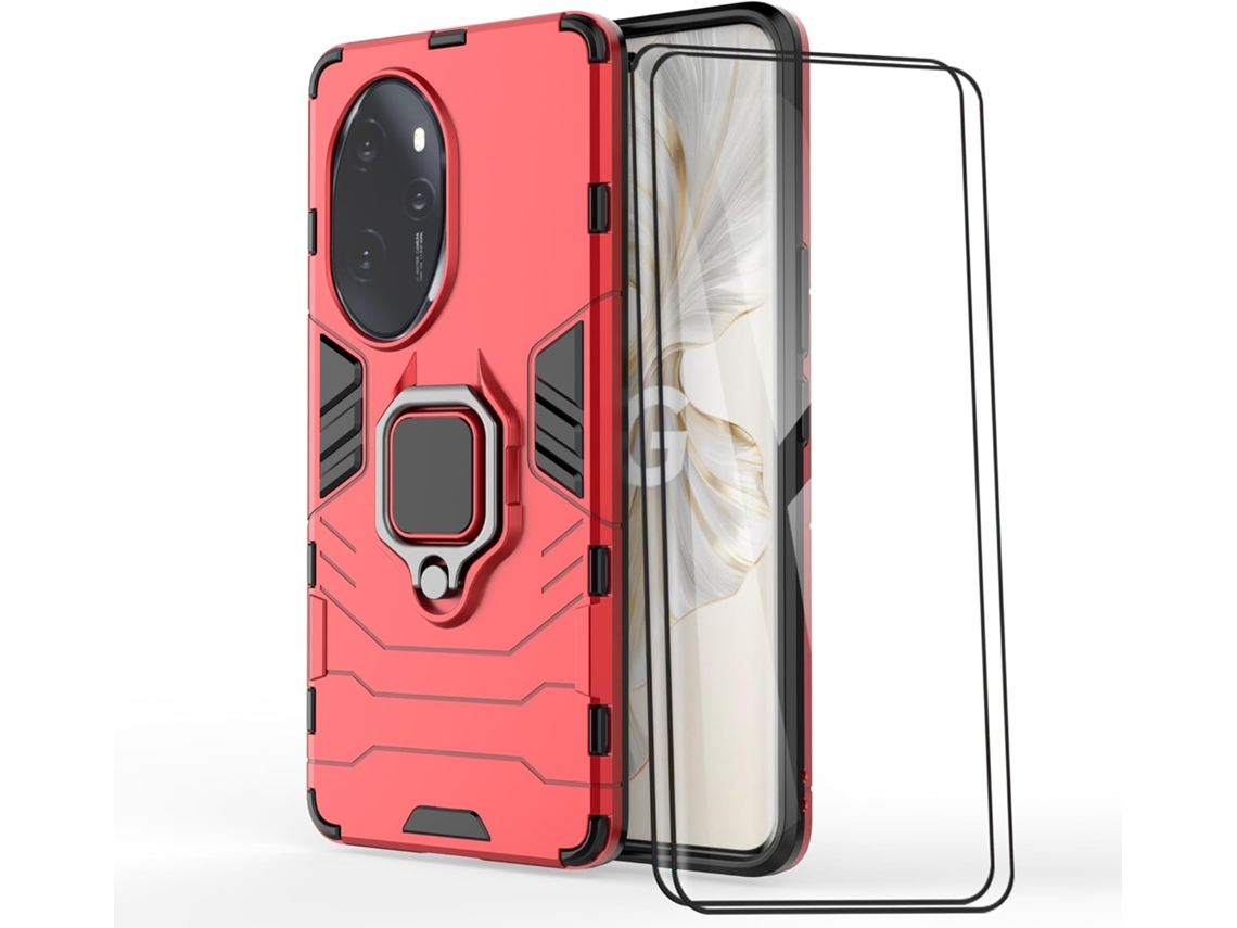 Película De Ecrã Rotativo Proteção Mil Std Inclui Para Honor, Huawei Huawei Honor 100 Pro 5g Hongwe. Verde