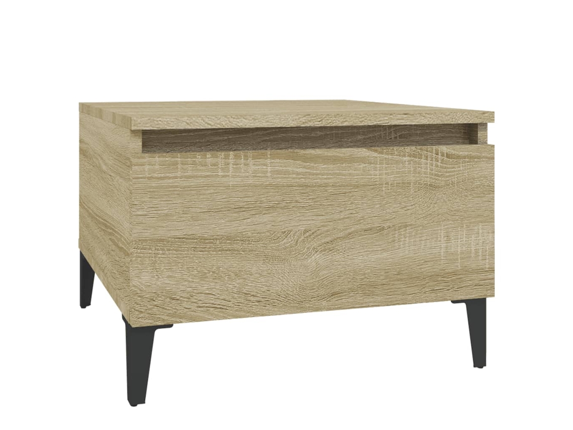 Mesa de Apoio MAISON EXCLUSIVE Derivados de Madeira Carvalho Sonoma 50x46x35 cm