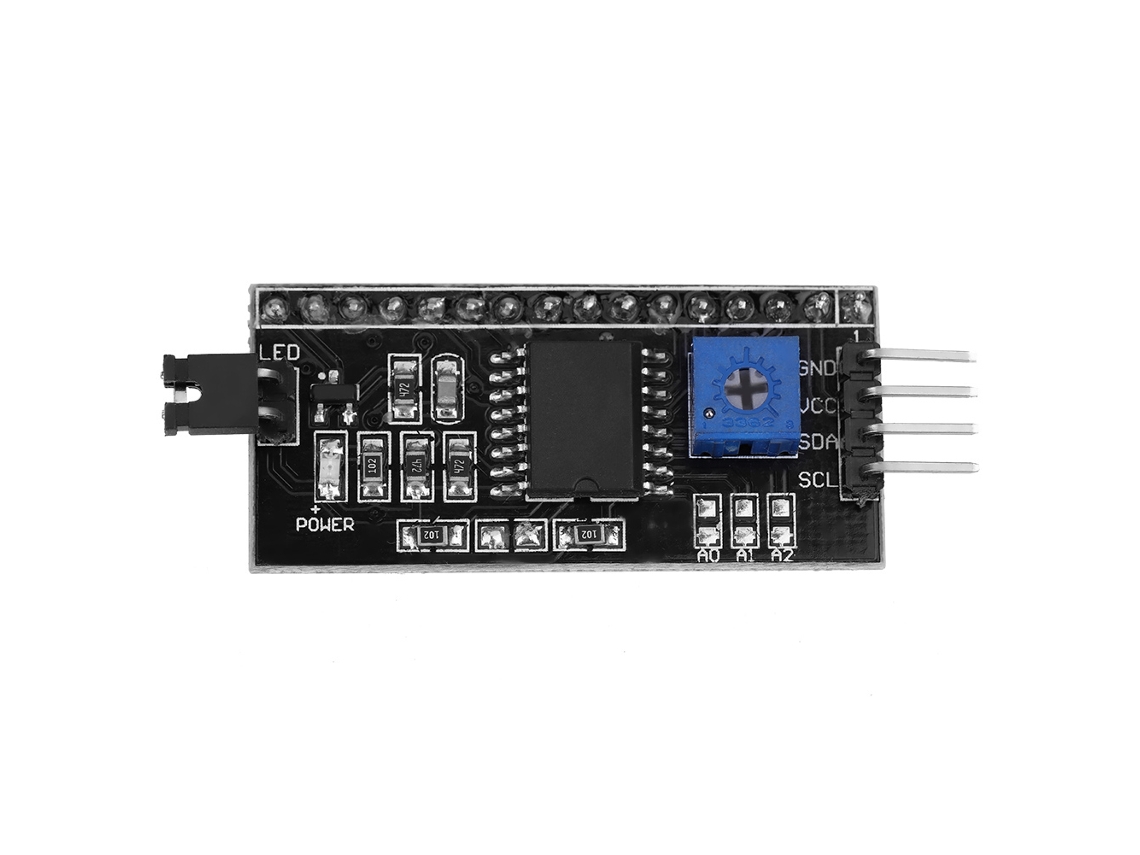 Módulo Adaptador Lcd1602 Interface I2c 5v Display | S/MARCA