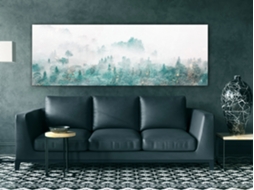 Quadro ARTGEIST Turquoise Valley (1 Part) Narrow (150x50)