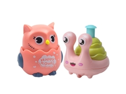 2pcs Carro De Brinquedo De Costa Allinless