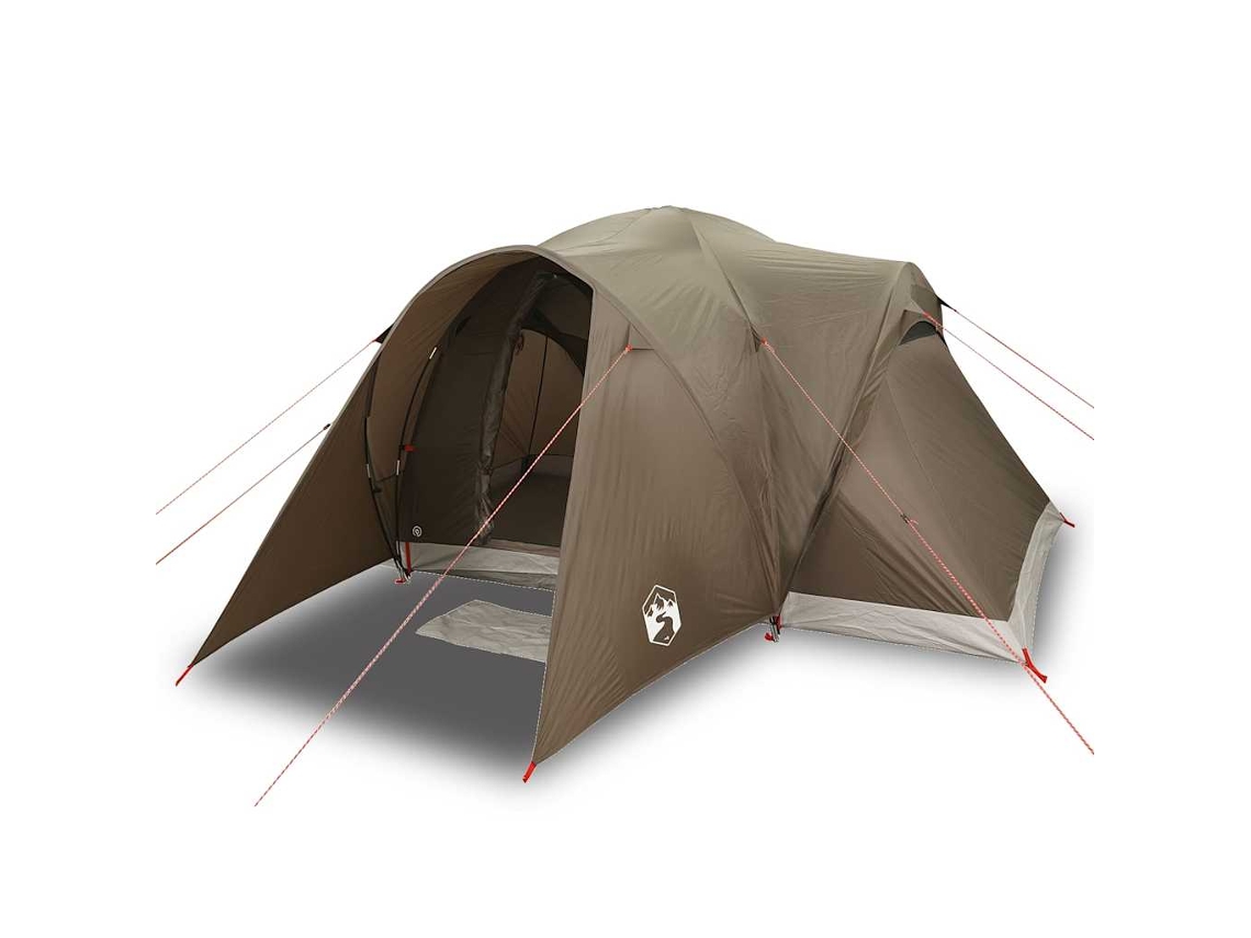 Family Tent, Family Tents Vidaxl Marrom Poliéster (375 X 225 X 176 Cm)