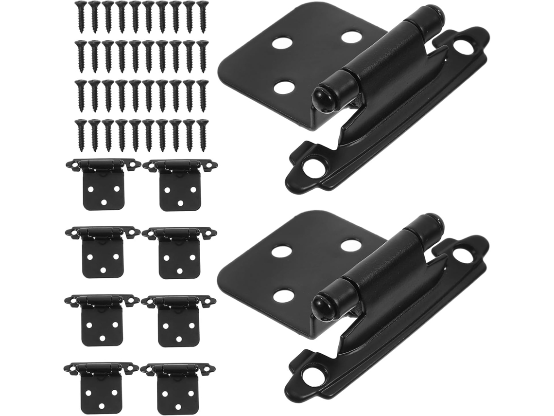 Dobradiças Para Armários De Cozinha, Conjunto Com 10 Unidades, Em Aço Inoxidável, Com Fechamento Suave E Automático