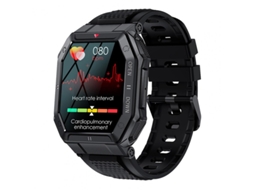 Smartwatch Yizhood K55 1.85 Inch Bluetooth Chamada Monitorização Da Saúde 20 Modos Desportivos 350mah (android E Ios Preto)
