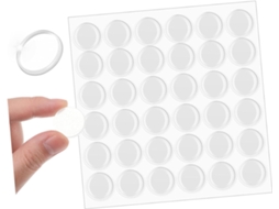Protetores Adesivos De Silicone Coheali, Transparentes, Com Absorção De Impacto E Proteção Versátil, Pacote Com 36 Unidades
