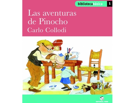 Livro Biblioteca Básica 01 - Las Aventuras De Pinocho de Desconocido (Espanhol)