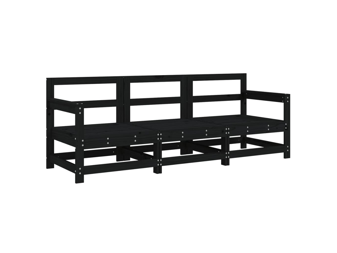 Armário Boticário 30x41x144,5 cm Madeira Preto MAISON EXCLUSIVE