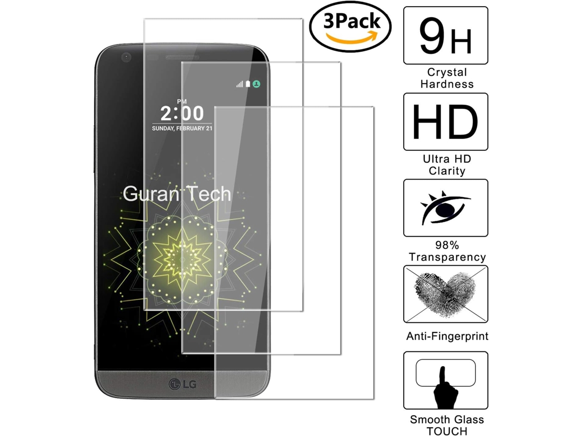 Conjunto de Películas de Ecrã Smartphone Arranhões para Lg G5 HONGWE. (3un)