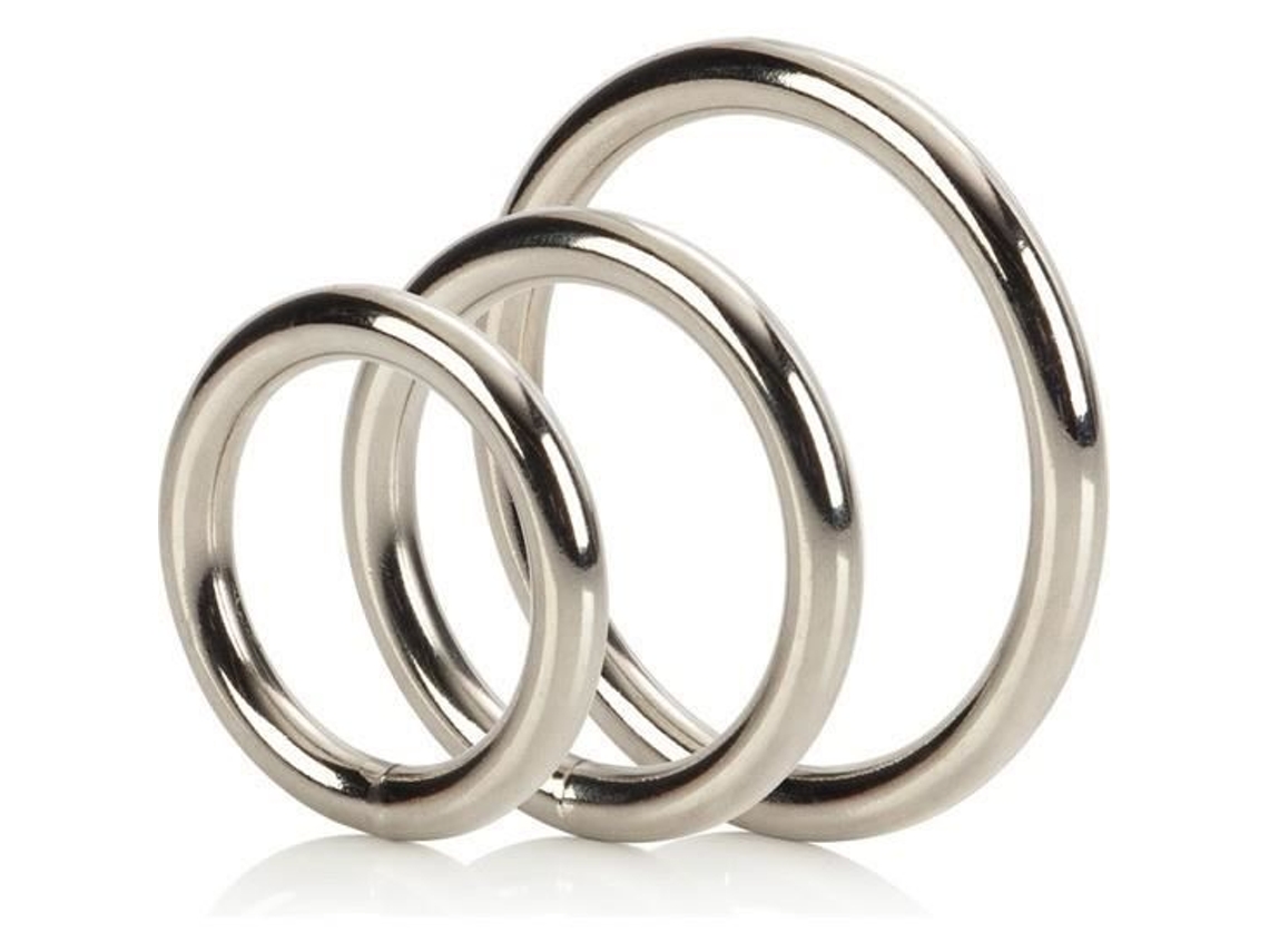 CALEXOTICS Conjunto 3 Aço Cockring