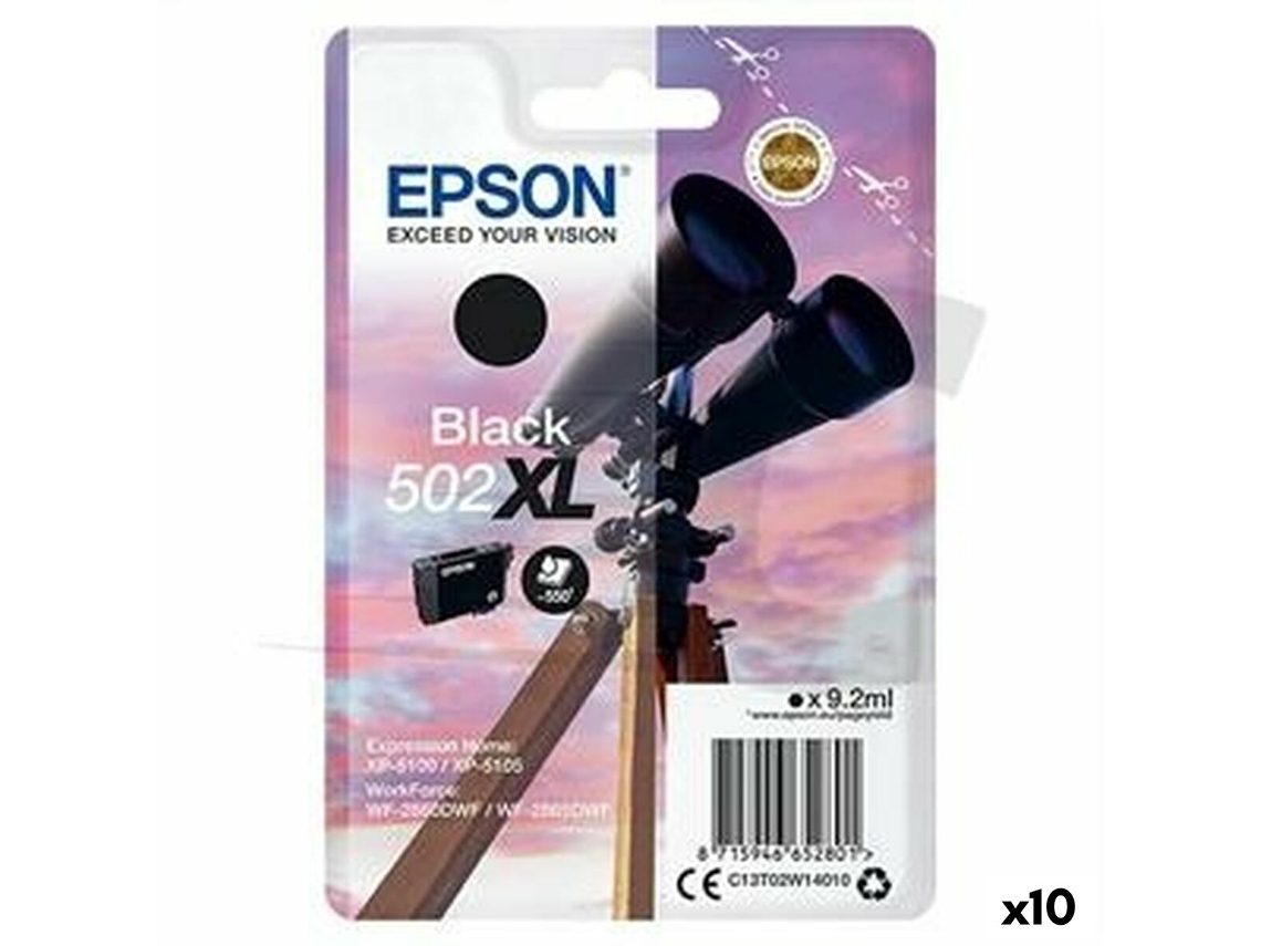Tinteiro de Tinta Original EPSON 502XL (Preto - WORKFORCE WF-2885DWF)