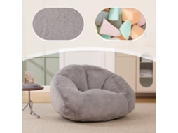 Plush Bean Bag Chair Soft Non slip Floor Sofa Chair