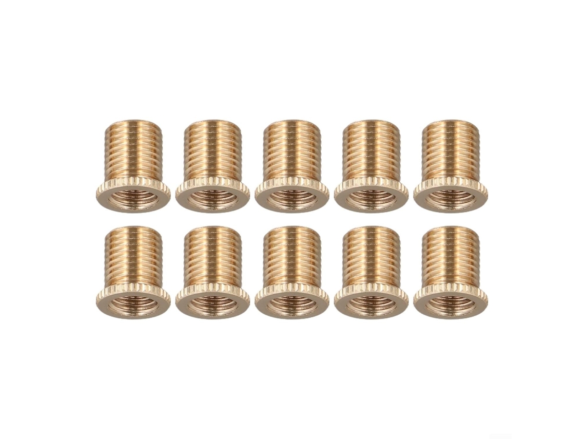 Conjunto De Adaptadores Porca Inserção Roscada Alumínio M10 X 125 Para