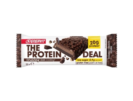 Barra Proteína Chocolate Negro sem Glúten