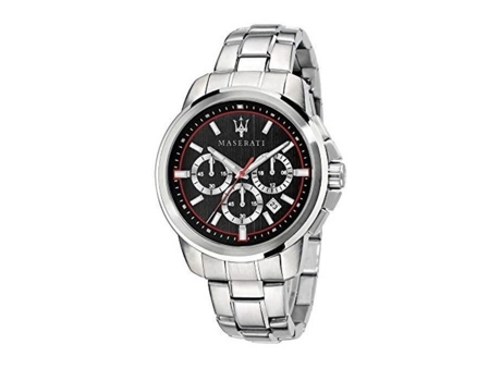 Relógio de Pulso H8Lu8 Relógio Analógico de Quartzo Masculino com Pulseira de Aço Inoxidável R8873621009