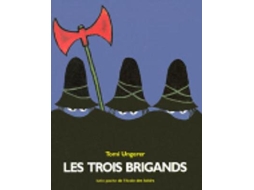Livro les trois brigands de tomi ungerer (francês)