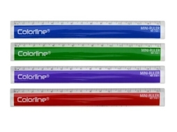 Régua Colorida 15 Cm 1 Unidade Aleatória