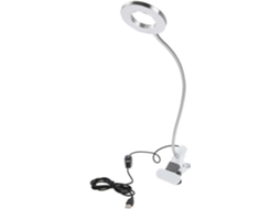 Luminária de mesa para tatuagem, luz de maquiagem LED USB, luminária de mesa LED com presilha, beleza com luminária de mesa