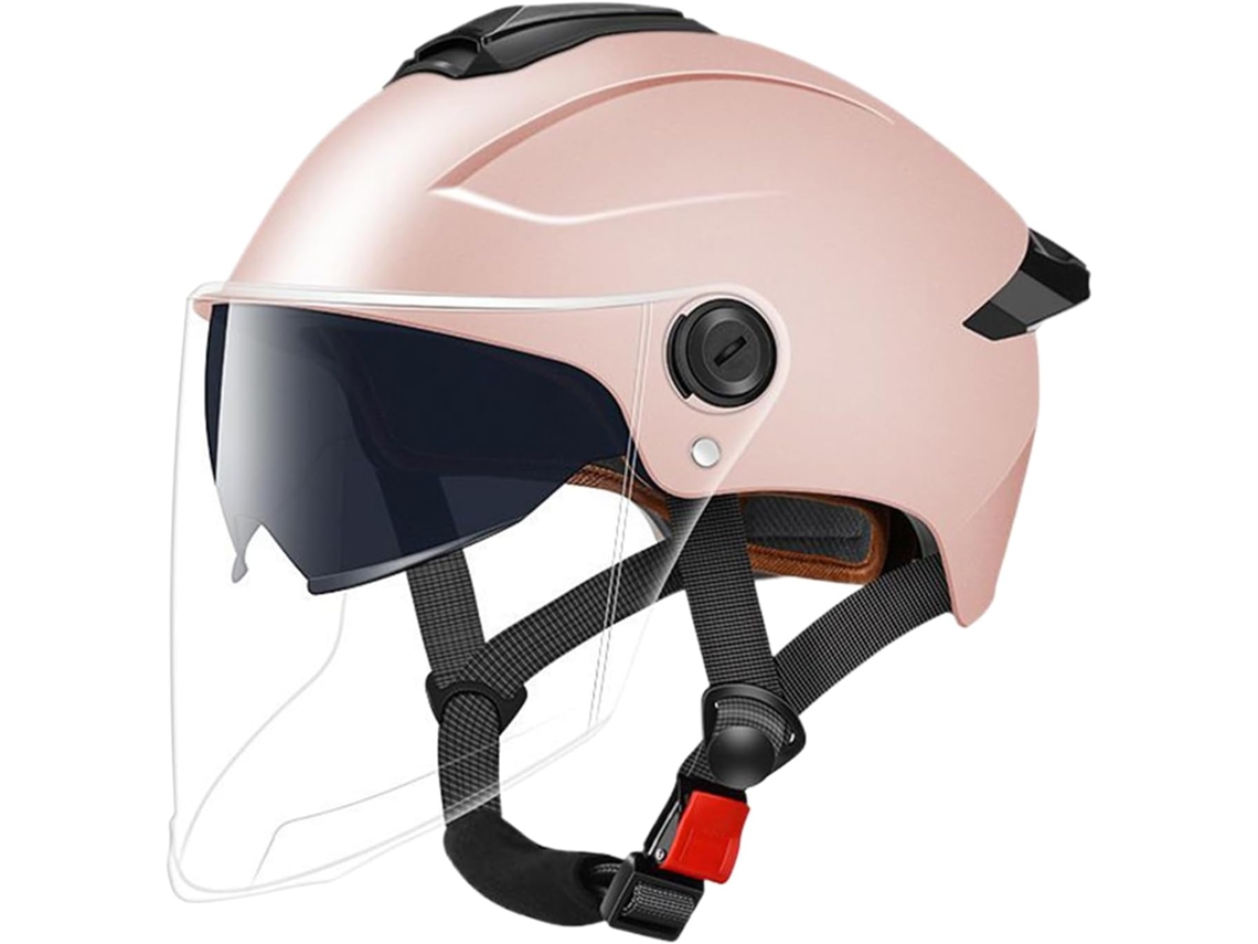 Capacete de motociclista, modelo masculino com viseira dupla, equipamento de proteção para ciclismo de estrada.