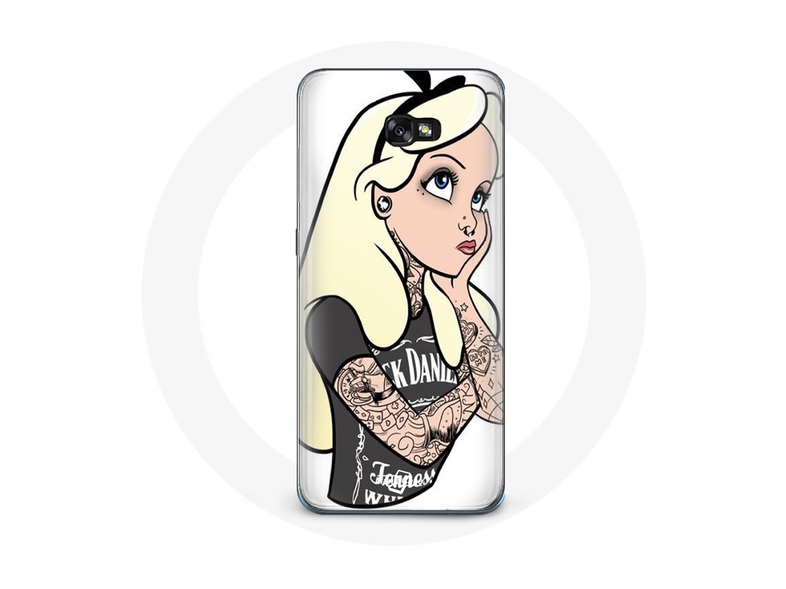 Capa para Samsung Galaxy A3 2017 Princesa tatuada alice