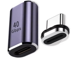 Adaptador De Carregamento Rápido Usb Tipo-c Micro 100 W Com Conector