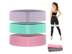 Cintas De Resistencia 3 Níveis, Bandas De Exercício Anti-deslizantes Para Quadris E Glúteos, Ideal Para Treinamento Em Casa E Academia