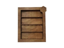 Porta Dados De Madeira, Organizador De Chaves E Acessórios Para Chaveiros. Hengjian