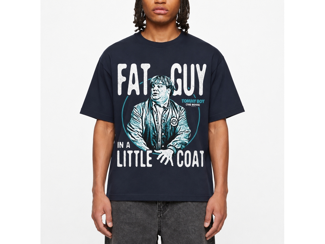 Rockinstone Tommy Boy Little Coat Navy T-shirt Size:m