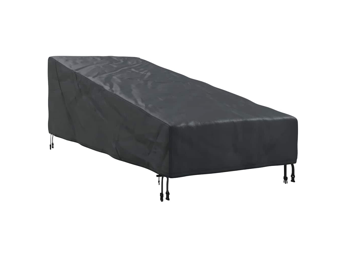 Conjunto 1 Cobertura Externa Vidaxl Preto Oxford (203 X 81 X 63 Cm)