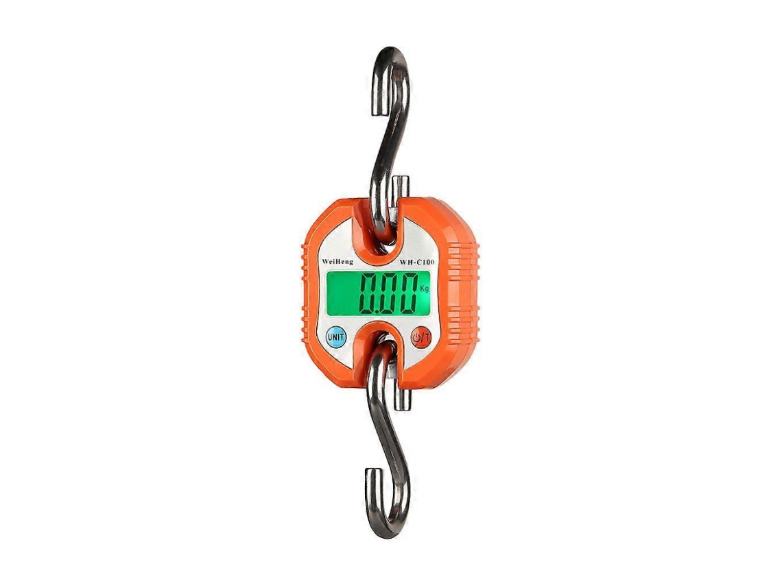 Balança Digital Eletrônica Até 150 Kg - 50 G, para Bagagem, para Pendurar AQUAFORGE