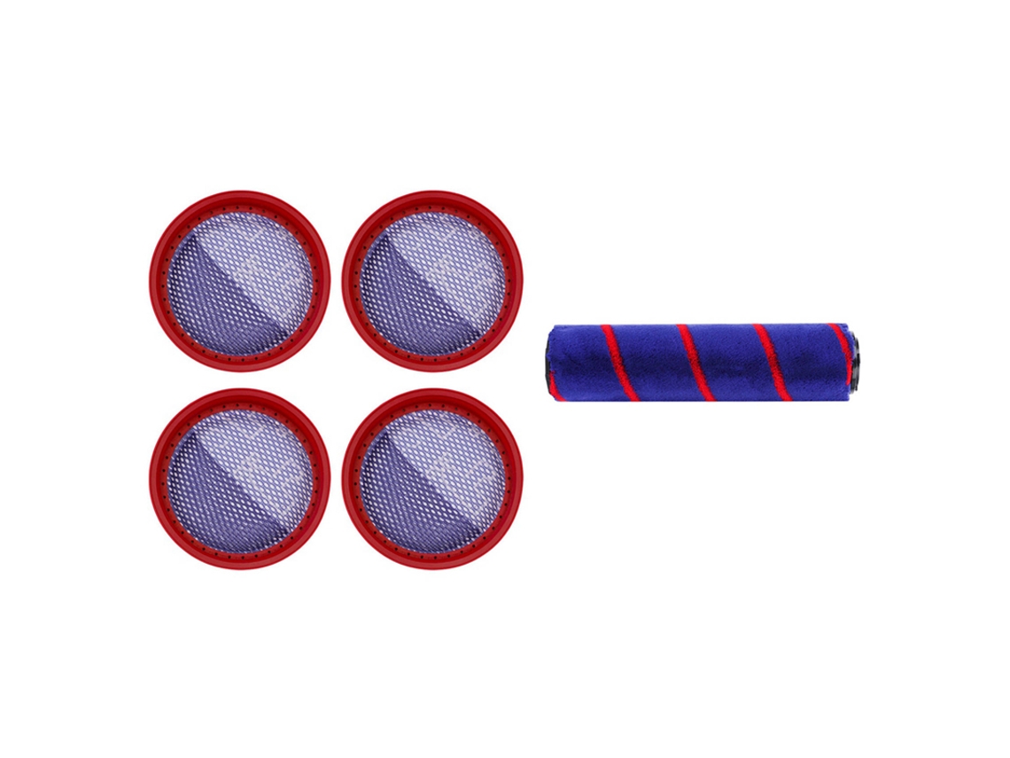 Acessório para Aspiradores DIBEA 1 un Fluffy Electric Floor & 4 un Dibea D18 D008Pro Filtro