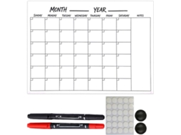 7 X 21 Cm, Papel Para Escrever, Calendário De Parede Mensal, 29, Reutilizável, Sem Data Para Cozinha