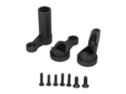 Peças De Direção Para Carro Rc Upgrade Set De Alumínio Para Traxxas 1/8 4wd Sledg Preto