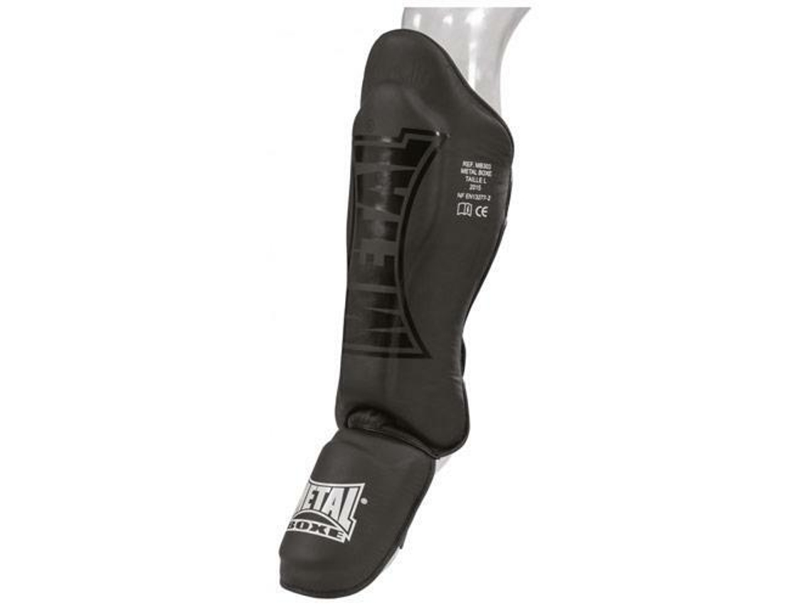 Protectores de canela + pé anatómico METAL BOXE