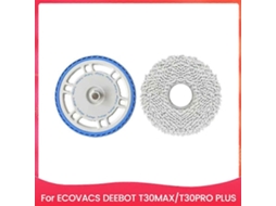 Kit Com 4 Peças De Suporte Para Pano De Limpeza Para Aspirador Robô Ecovacs Deebot T30max/t30pro Plus (2 Peças)