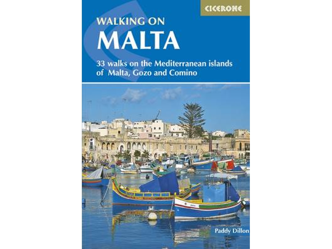 Livro Walking on Malta de Pdillon (Inglês)