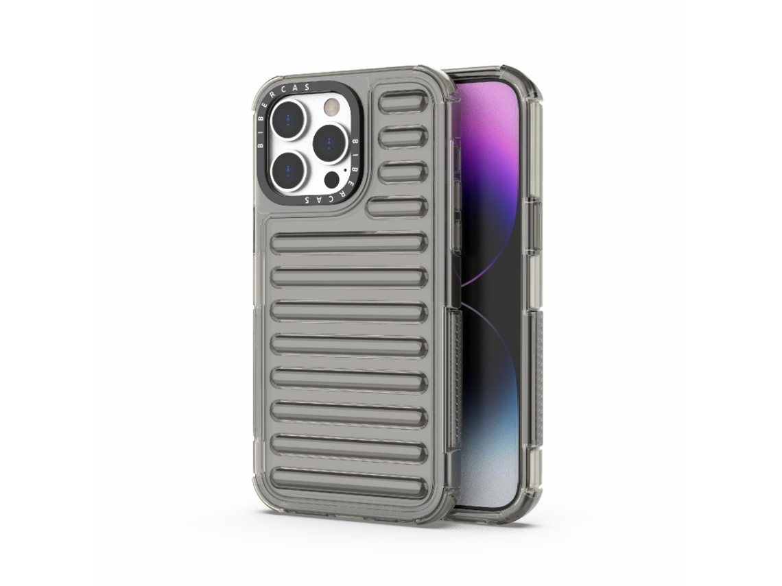 Capa Híbrida Pc Tpu De Alta Transparência Para Iphone 14 Pro Max - Airbag