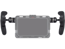 Nitze Pa32a Kit De Alças Laterais Esquerda E Direita Com Roseta Arri Para Monitor, Smartphone, Gaiolas De Câmera, Ipad E