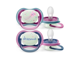 Chucha Ultra Air Night 6-18M Rosa PHILIPS