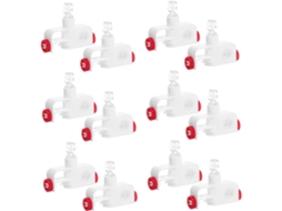 Conjunto De 12 Peças De Acessórios Para Cortinas Roletes Deslizantes Silenciosos Para Trilhos De Cortina Conjunto De 12 Peças De Acess