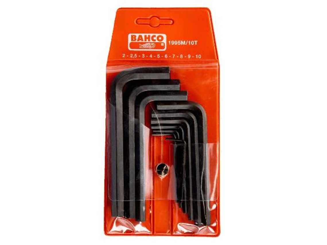 Llaves allen bolsa 10 piezas juego