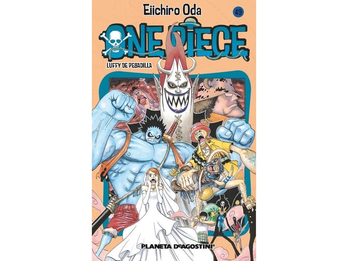 Livro One Piece nº 049 Luffy de pesadilla de Eiichiro Oda (Espanhol)