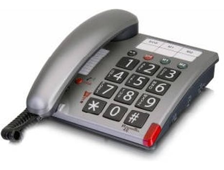 Telefone AMPLICOMMS PowerTel 46 Cinzento