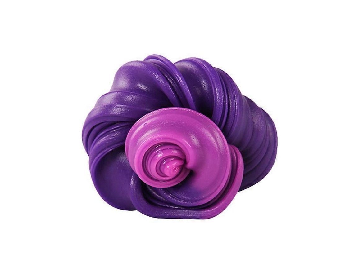 2026 massinha Termocrômica de Borracha com Mudança de Cor Bouncy Super Macia Não Pegajosa 80g Rosa Roxo