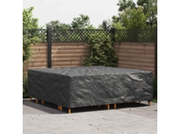 Vidaxl Capa Para Móveis Liso Preto 220 X 220 X 70 Cm 420d
