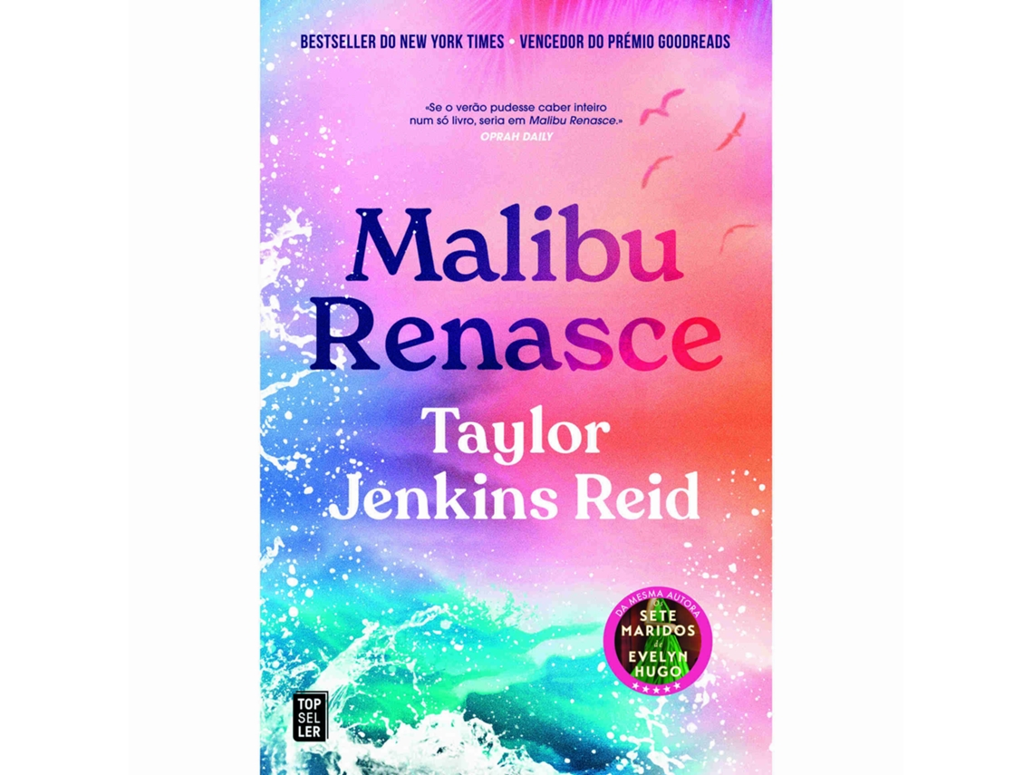 Livro Malibu Renasce de Taylor Jenkins Reid (Português)