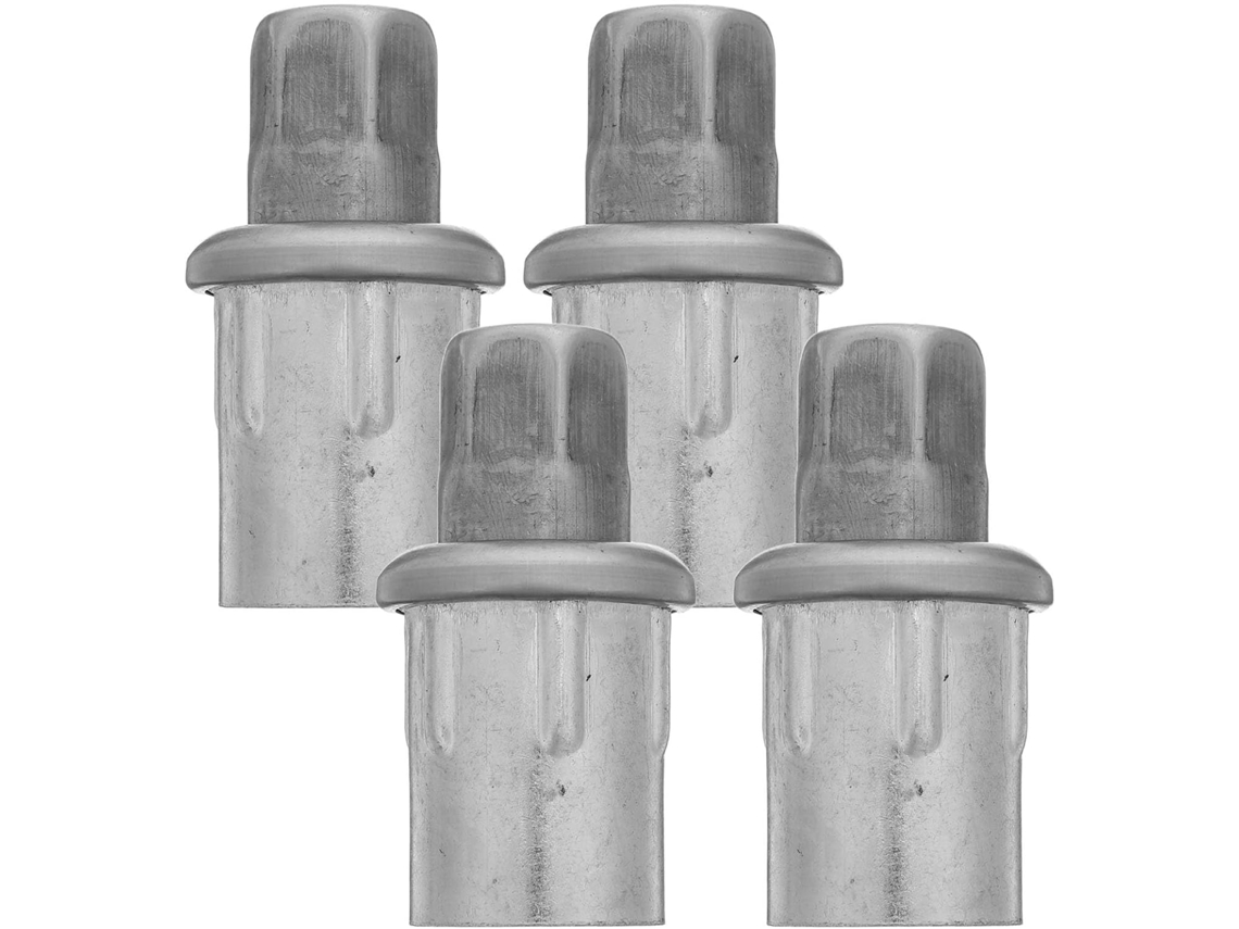 Kichvoe Conjunto De 4 Pés Niveladores Para Mesa Ajustáveis 7a 9cm 2, 8a 3, 6em Aço Inoxidável Pés Em Formato De Bala