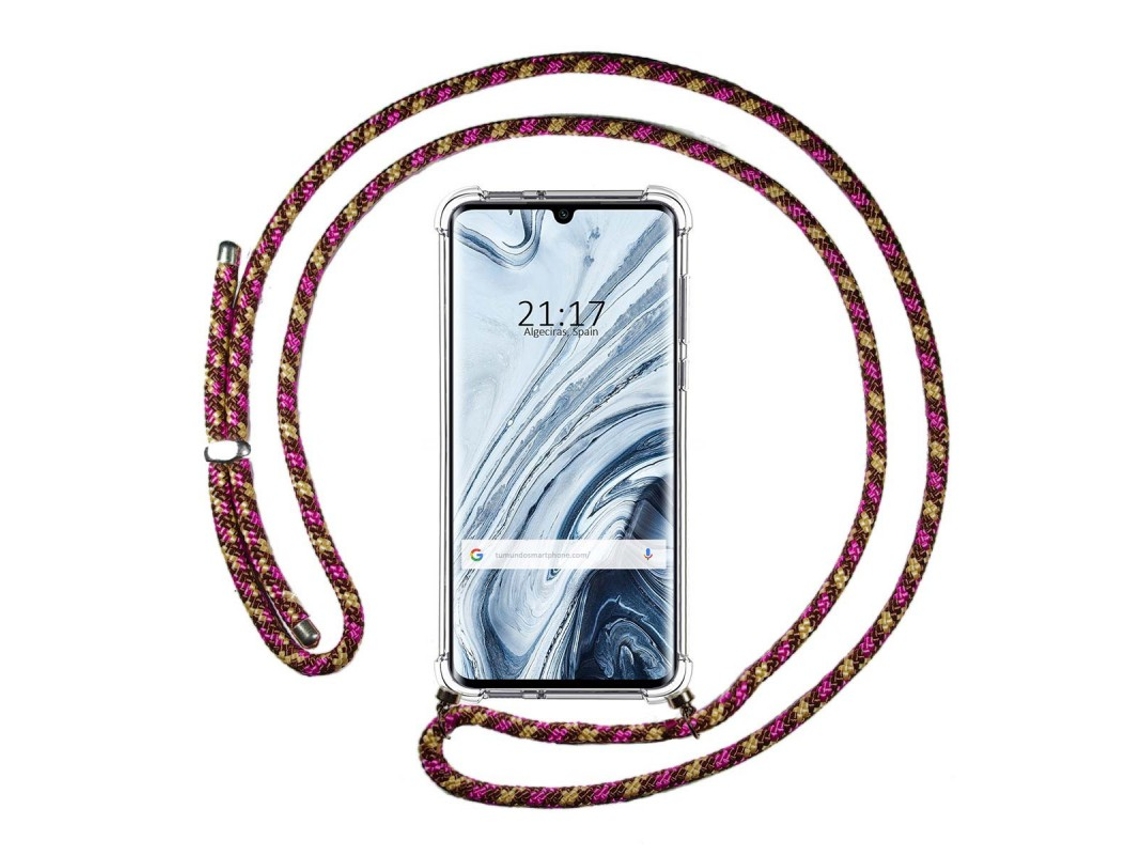 Capa Xiaomi Mi Note 10 TUMUNDOSMARTPHONE Suspenso Rosa